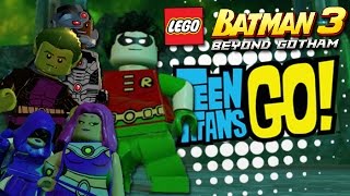 Персонажи из "Юные Титаны: Вперёд" в LEGO Batman 3: Beyond Gotham!