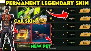 NEW PET COMING IN FREE FIRE || PERMANENT LEGENDARY SCAR GUN SKIN EVENT IN FREE FIRE