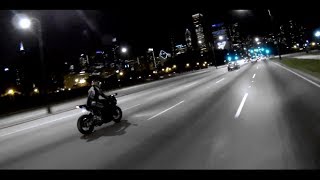 Motorcycle Ride Chicago - 1080p Full HD