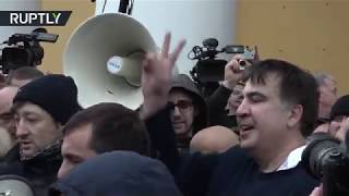 RAW: Saakashvili set free after supporters clash with security