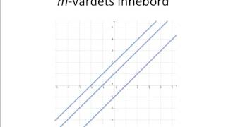 k och m värde