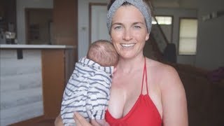 3 MONTHS POSTPARTUM SWIMSUIT TRY ON
