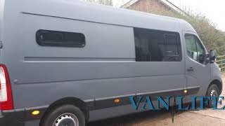 VanLife van conversion - we have converted a Renault Master to a 3 berth campervan with kitchen