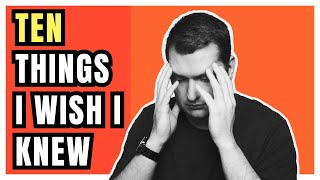 10 Things I Wish I Knew Before I Started Programming