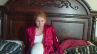 Me, in labor with River