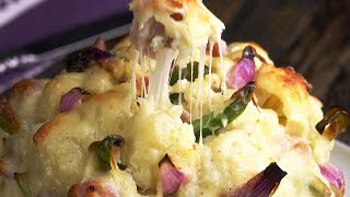Цветная Капуста В Духовке С Сыром И Ветчиной: Очень Вкусный и Легкий Рецепт
