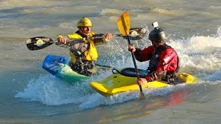 Алтай, Бийка: фристайл на бурной воде на каяке