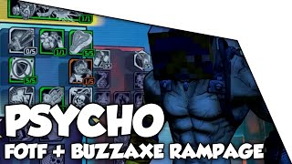 BORDERLANDS 2 | Level 20 Psycho Class Setup :: Flame of the Firehawk Legendary Shield
