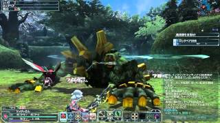 【PSO2】ロックベア討伐【Fo+Fi】