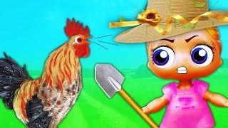 Куклы Лол в ДЕРЕВНЕ! Видео с игрушками для девочек