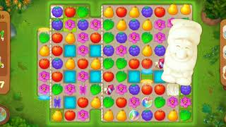 Gardenscapes Level 1386 Walkthrough "No Boosters Used"
