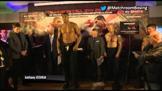 Brook v Senchenko FULL weigh-in Sheffield