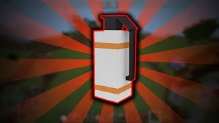 How to make Throwable Poison Gas - Minecraft PE Command Block Tutorial