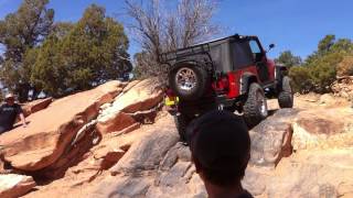 Nice Red TJ clears Upchuck Hill Cleanly, good line, EJS 2013