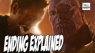 Infinity War Ending Explained | Captain Marvel in Avengers 4
