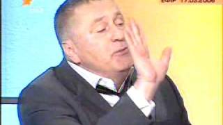 Жирик отжигает у хохлов на ток-шоу..ржачно..