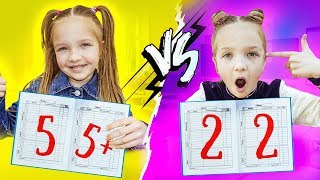 ОТЛИЧНИК vs ДВОЕЧНИК ! СМЕШНЫЕ СКЕТЧИ ПРО ШКОЛУ ! VALENSIA LUCKY ?
