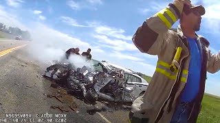 Man Steals And Crashes Police Car (Video)