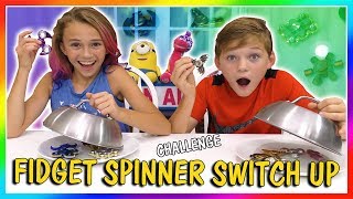 FIDGET SPINNER SWITCH UP CHALLENGE | We Are The Davises