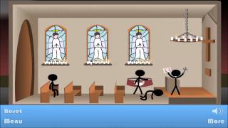 Click Assassin Stickman Edition Level 3 - Walkthrough
