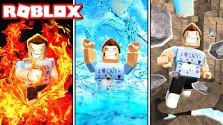 EARTH, WIND, & FIRE ELEMENTAL POWERS IN ROBLOX