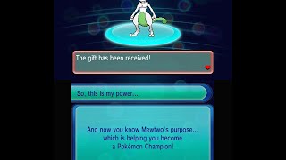 PKMN Mystery Gift - Redeeming - Shiny Mewtwo