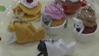 ねこCafé 5  ガシャポンワールド～アニコラシリーズ～：Neko Café | Cats in Café menu  Bandai Gashapoworld -Anicolla Series-
