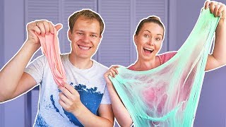 ДЕЛАЕМ ФЛАФФИ СЛАЙМ СВОИМИ РУКАМИ!