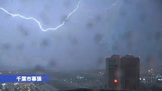 東京など関東でまた強い雨今夜は落雷や突風にも注意