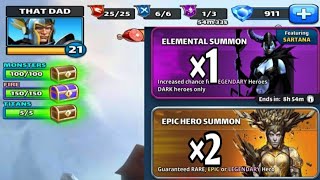 2017 MY BEST  EPIC TOKEN PULLS SO FAR**** EMPIRES AND PUZZLES!!!