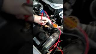 Проверяем питание на свечи накаливания Toyota hiace