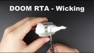 DAMN VAPE - DOOM RTA - Wicking
