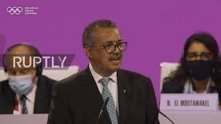 Japan: "Pandemic is a test and the world is failing" - WHO Director-general Adhanom