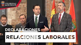 Declaraciones sobre la sentencia del TSJ (Escuela de Relaciones Laborales)