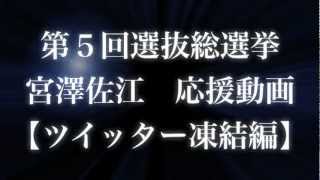 【Twitter凍結編の予告】AKB48第5回選抜総選挙　宮澤佐江応援動画