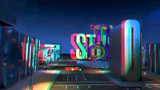 3D stereo anaglyph animation Видеоролик для проверки 3D или стерео Очков !