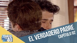 Bastián reconoce a Pancho como su papá | 20añero a los 40 | Capítulo 92