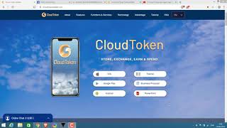 Cloud Token презентация и регистрация l Как заработать криптовалюту в Клауд Токен,
