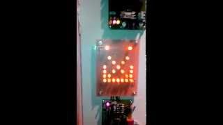 ATtiny2313 Warnblinker Tafel