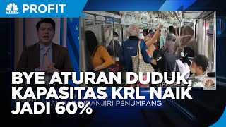 Bye Aturan Duduk Berjarak, Kapasitas KRL Naik Jadi 60%