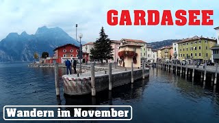 Der Gardasee im November  -Wandern von Nago nach Torbole-