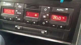 Стертые Кнопки климат контроля AUDI A4? Не Беда!
