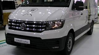 VW привез в Россию новый Crafter. Российская премьера на выставке КомТранс