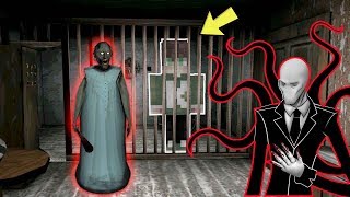 БАБКА ГРЕННИ И СЛЕНДЕРМЕН ПОХИТИЛИ МЕНЯ В МАЙНКРАФТ СДЕЛАЛ ПОБЕГ ИЗ ТЮРЬМЫ GRANNY MINECRAFT ЛОВУШКА