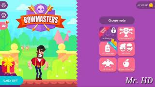 Топ 5 самых сильных персонажей из игры  Bowmasters с коронкой