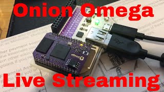 Onion Omega WiFi USB Webcam Stream