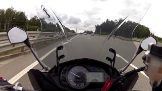 Kawasaki Z1000 SX максимальная скорость