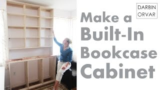 Built-In Bookcases & Cabinet Construction