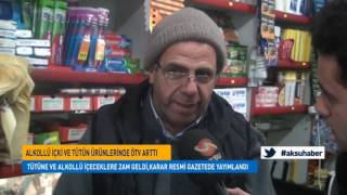 Alkollü İçki ve Sigarada ÖTV Arttırıldı