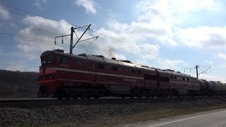 Наперегонки с тепловозами 2ТЭ116 «Трансойл»